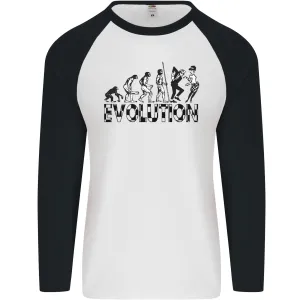 2 Tone Evolution Music 2Tone SKA Mens L/S Baseball T-Shirt