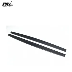 2015-19 MP style Carbon Fiber Side Skirts extensions ADD-ON For BMW F80 M3 F82 M4 F83