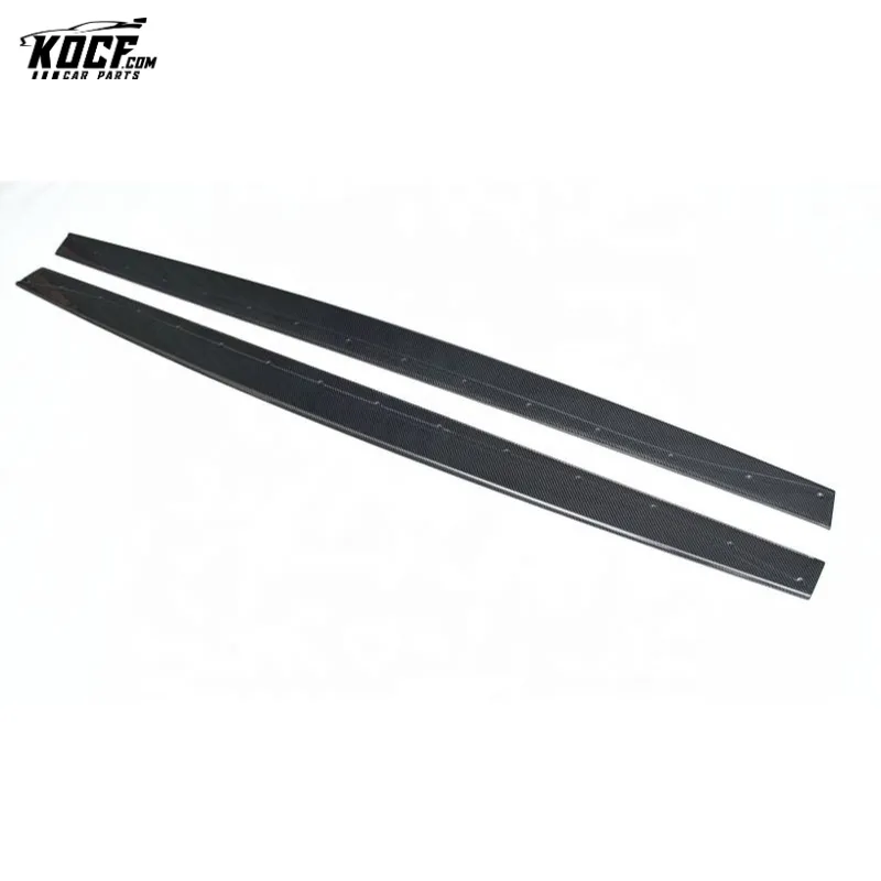 2015-2019 1 PAIR MP style Carbon Fiber Side Skirts extensions For BMW F80 M3 F82 M4 F83