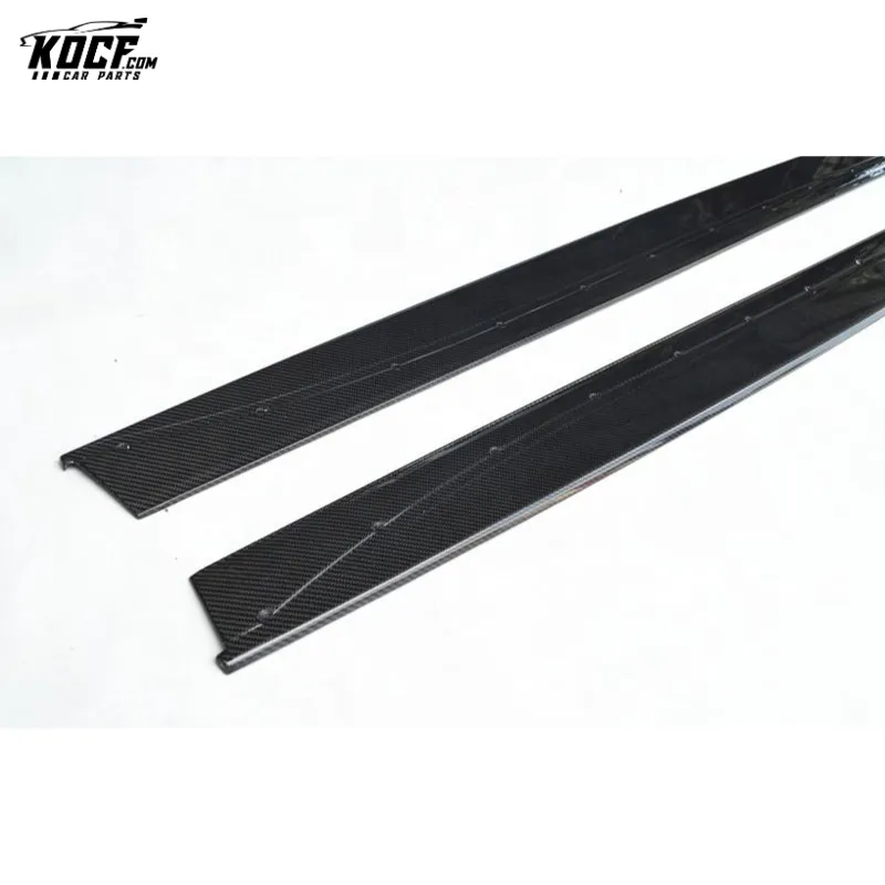 2015-2019 1 PAIR MP style Carbon Fiber Side Skirts extensions For BMW F80 M3 F82 M4 F83