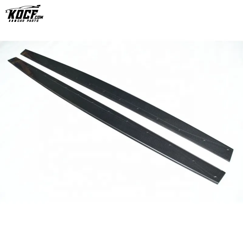 2015-2019 1 PAIR MP style Carbon Fiber Side Skirts extensions For BMW F80 M3 F82 M4 F83