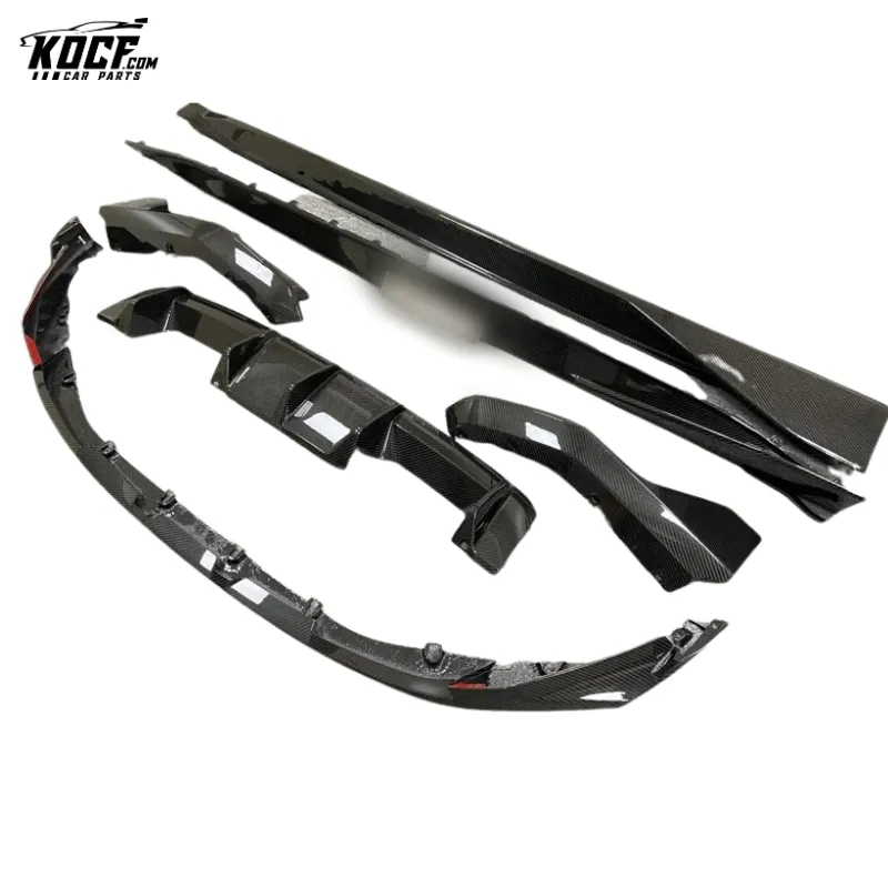 2020  G80 M3 G82 M4 M performance style Carbon Fiber Body kit Front Lip Side skirts Diffuser Spoile For BMW G80 G82