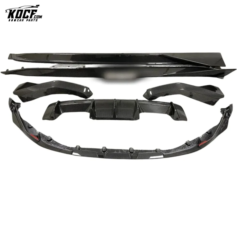 2020  G80 M3 G82 M4 M performance style Carbon Fiber Body kit Front Lip Side skirts Diffuser Spoile For BMW G80 G82