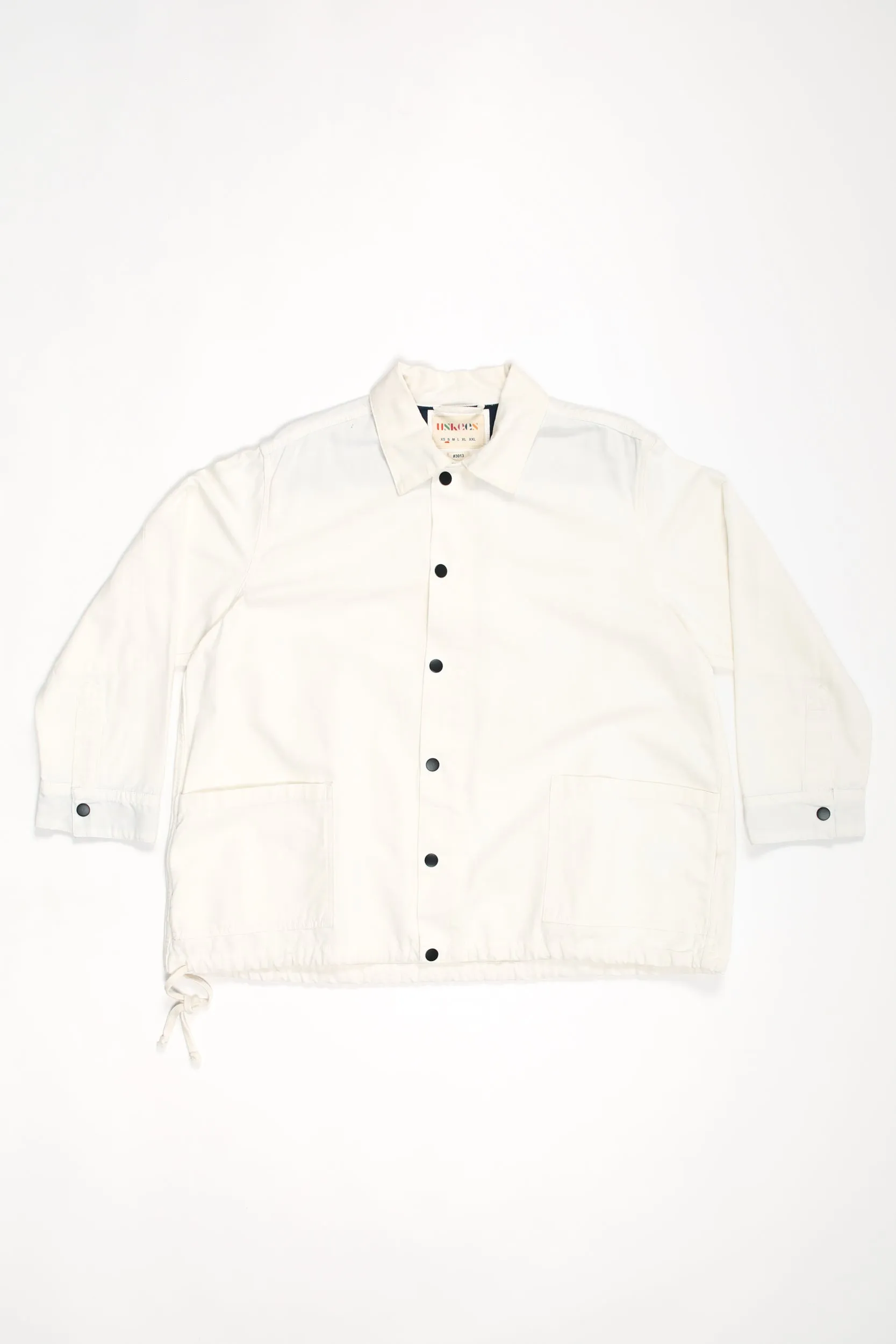 3013 Button Coach Jacket | Cream