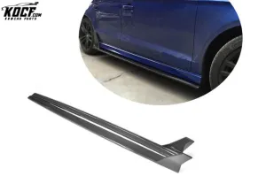 A3 S3 Auto Carbon Fiber Side Skirt for Audi A3 S3 2014 4-Doors