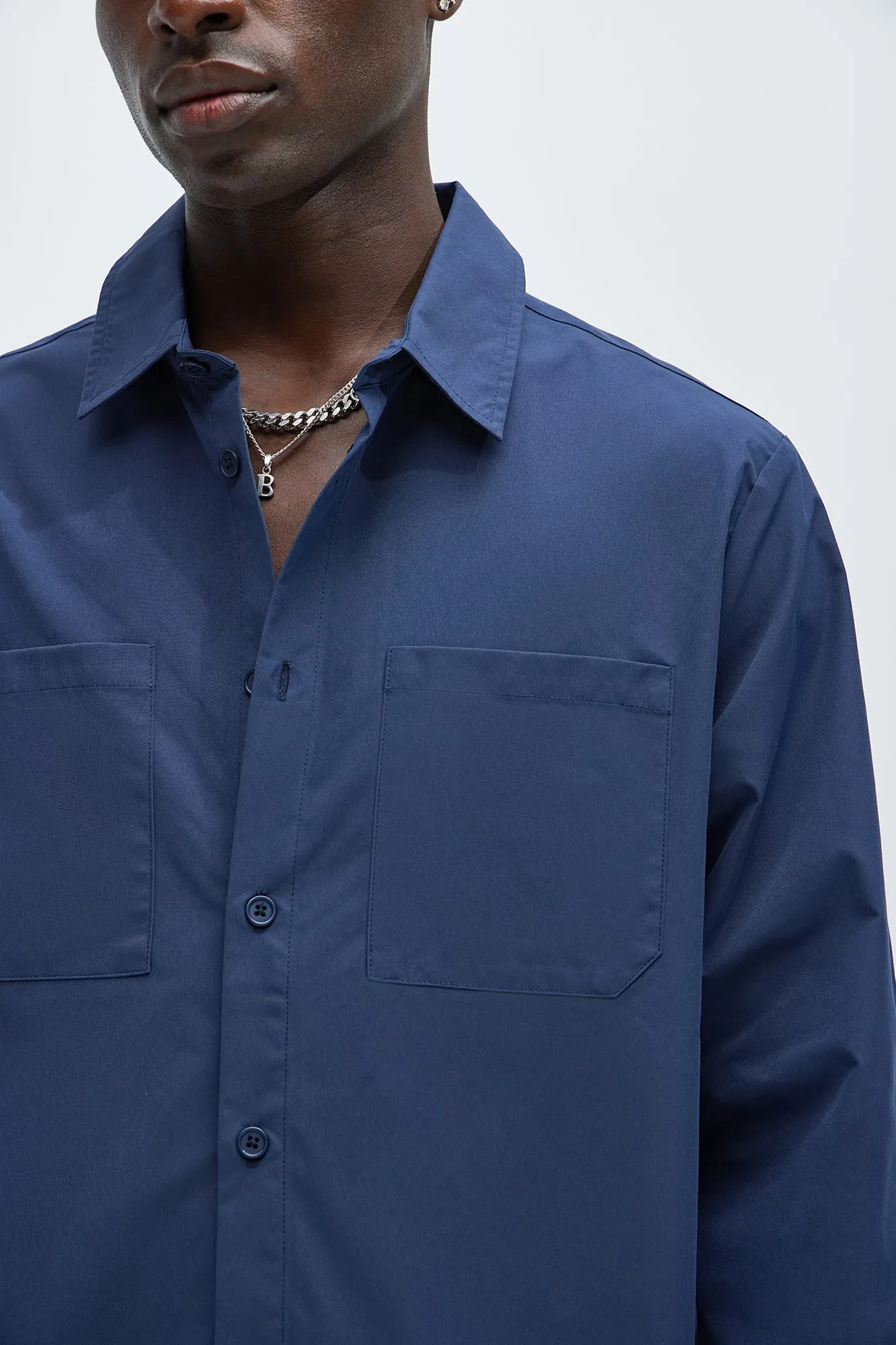 Ansel Tech Shirt - Navy