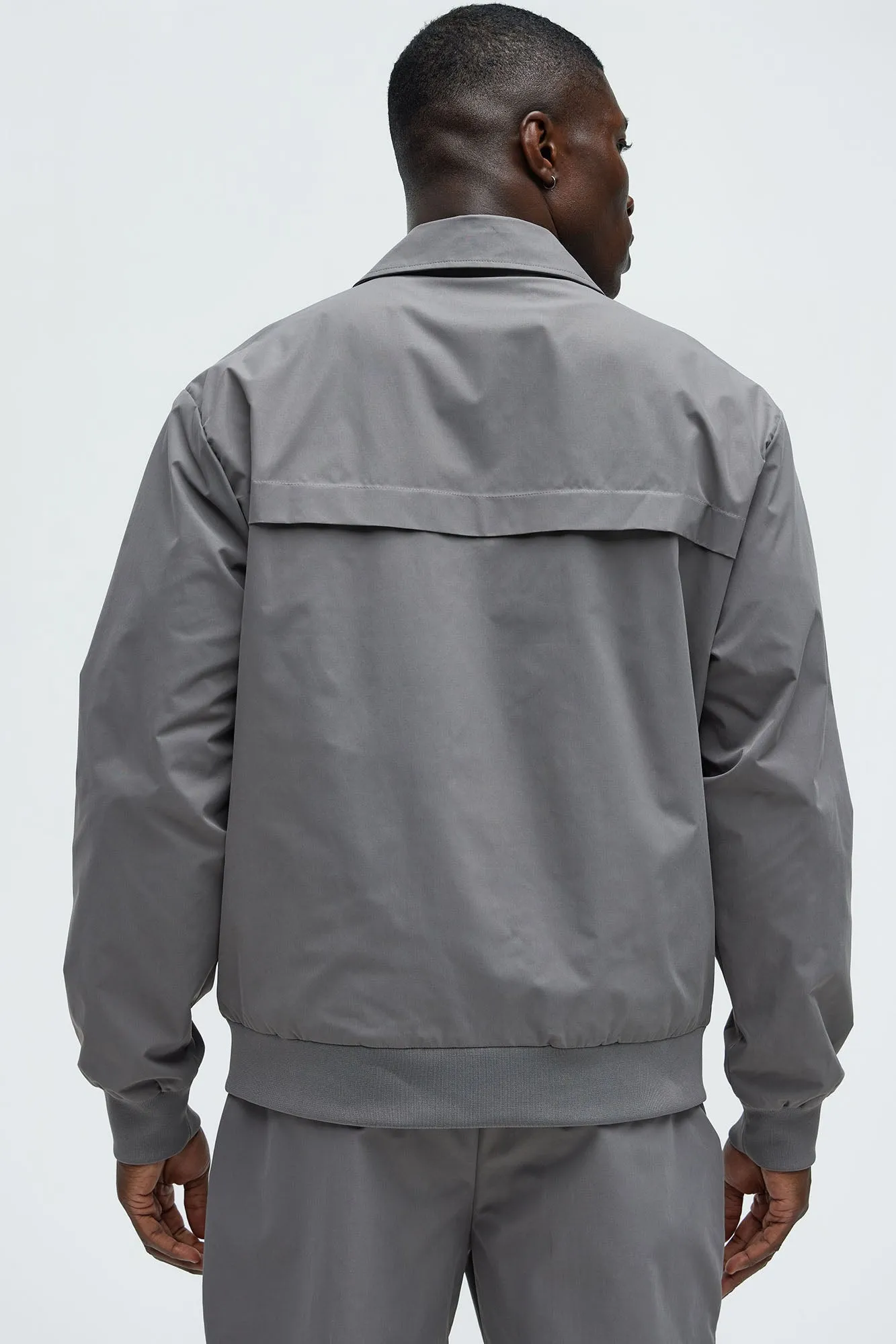 Ansel Tech Zip Jacket - Charcoal