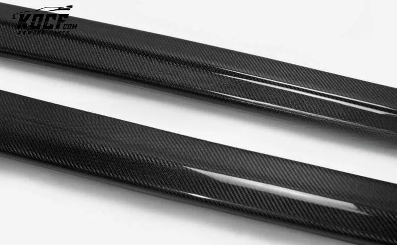 Audi S3 (Sedan Only)17-19 ORIS Style Real Carbon Fiber Side Skirts Extension