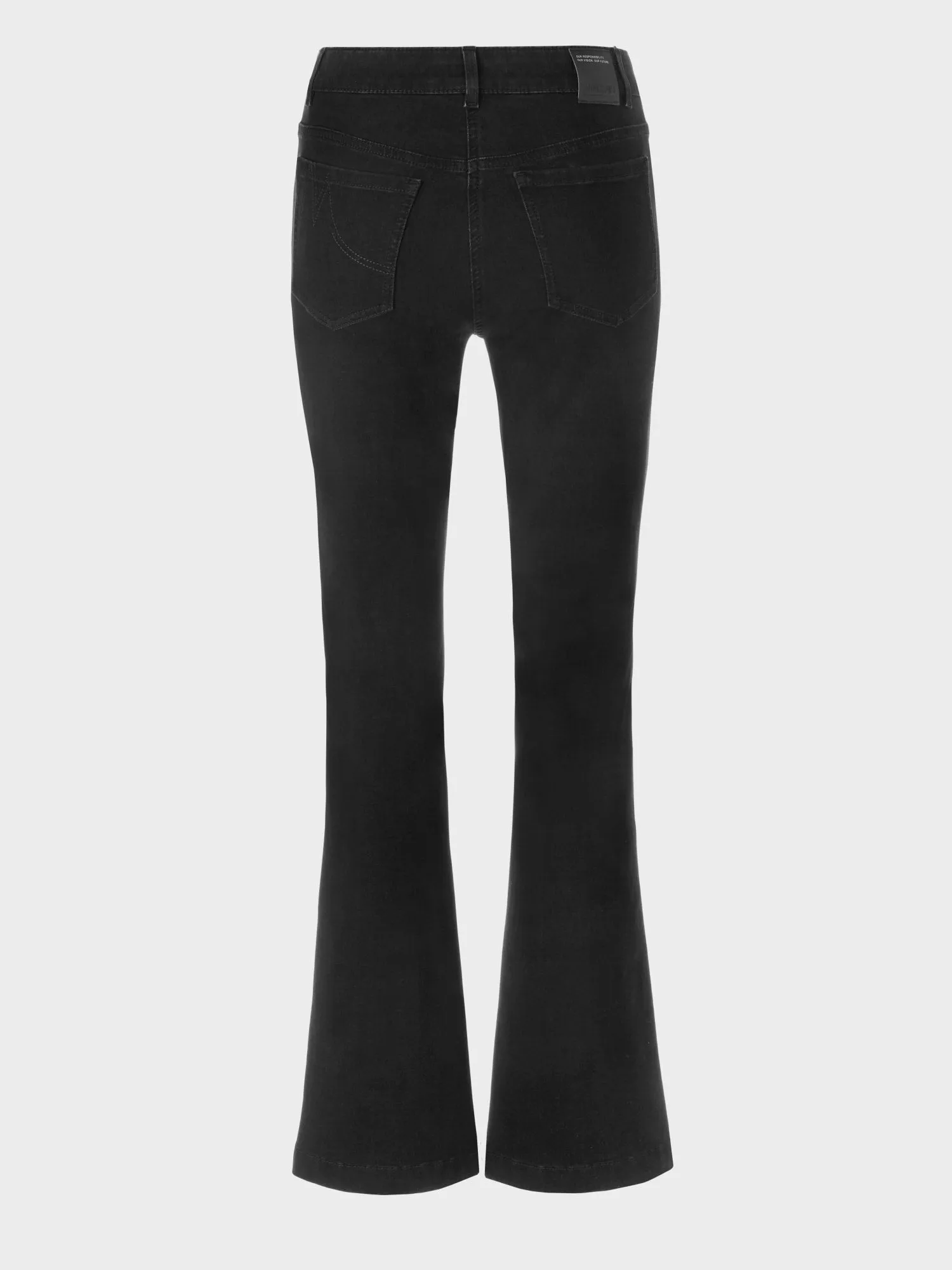 Black Faro Feminine Bootleg Jeans