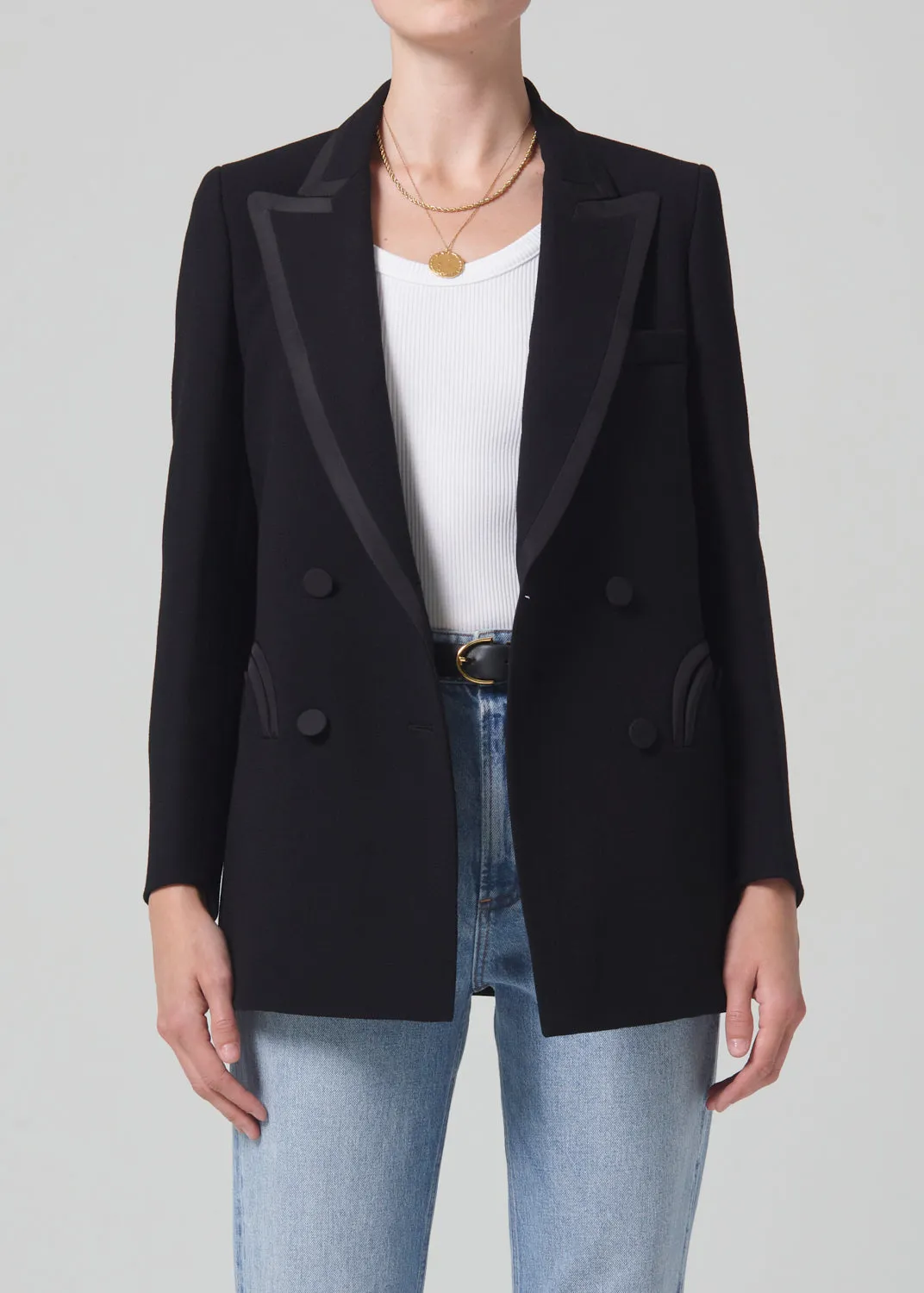 Blazé Milano Everyday Blazer in Resolute Black