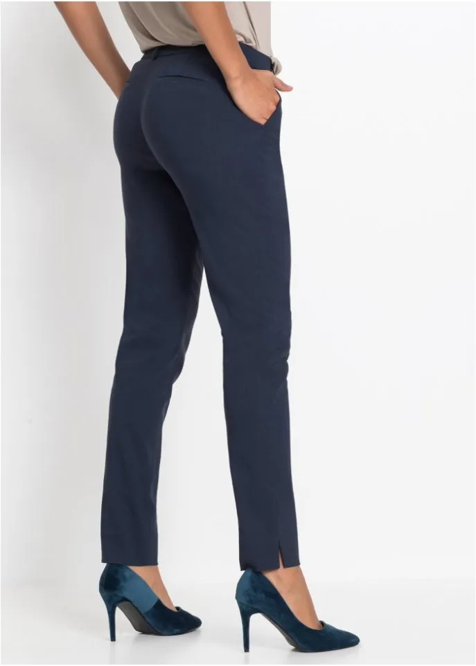 Bodyflirt stretch pants, blue