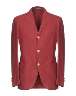 Boglioli Man Blazer Brick red 46 suit