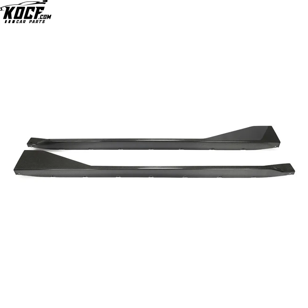 Carbon Fiber G82 G83 M4 Side Skirts Extension for BMW G82 G83 M4 2021 2022 Replacement Style