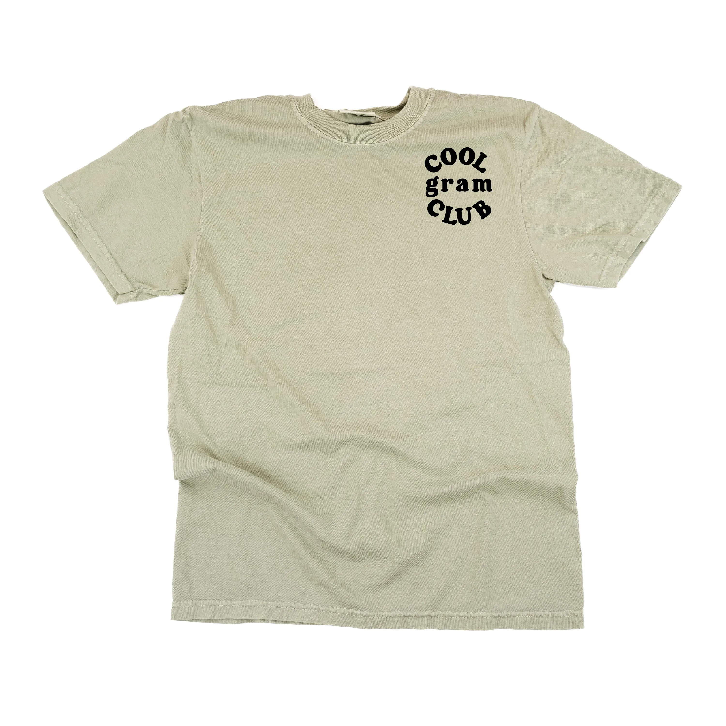 COOL Gram CLUB - Pocket Design - SHORT SLEEVE COMFORT COLORS TEE