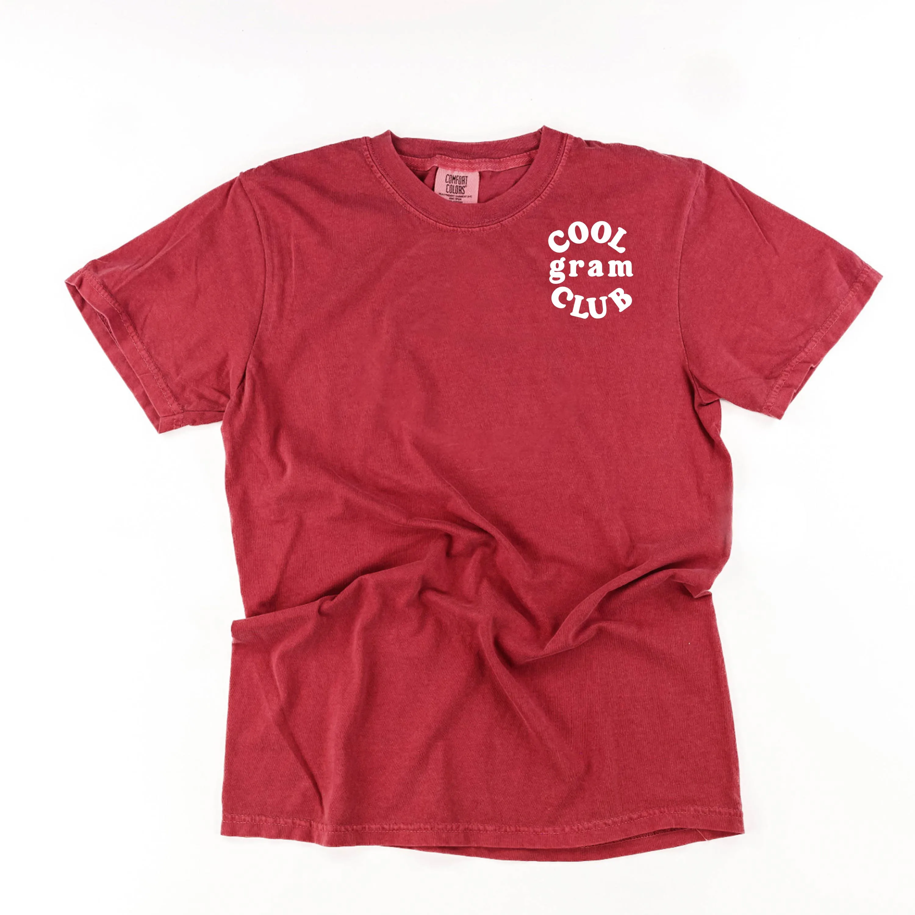 COOL Gram CLUB - Pocket Design - SHORT SLEEVE COMFORT COLORS TEE