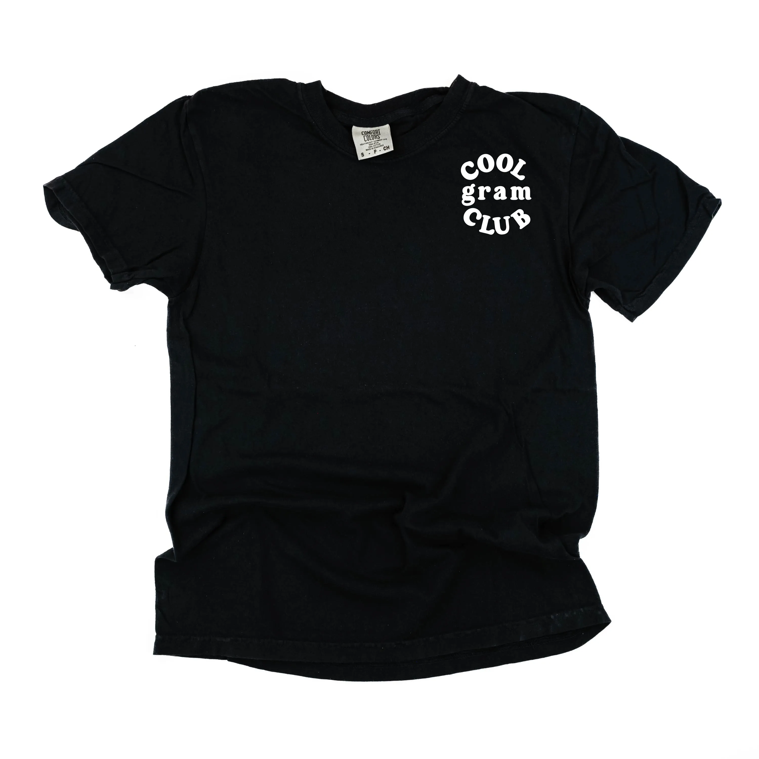 COOL Gram CLUB - Pocket Design - SHORT SLEEVE COMFORT COLORS TEE