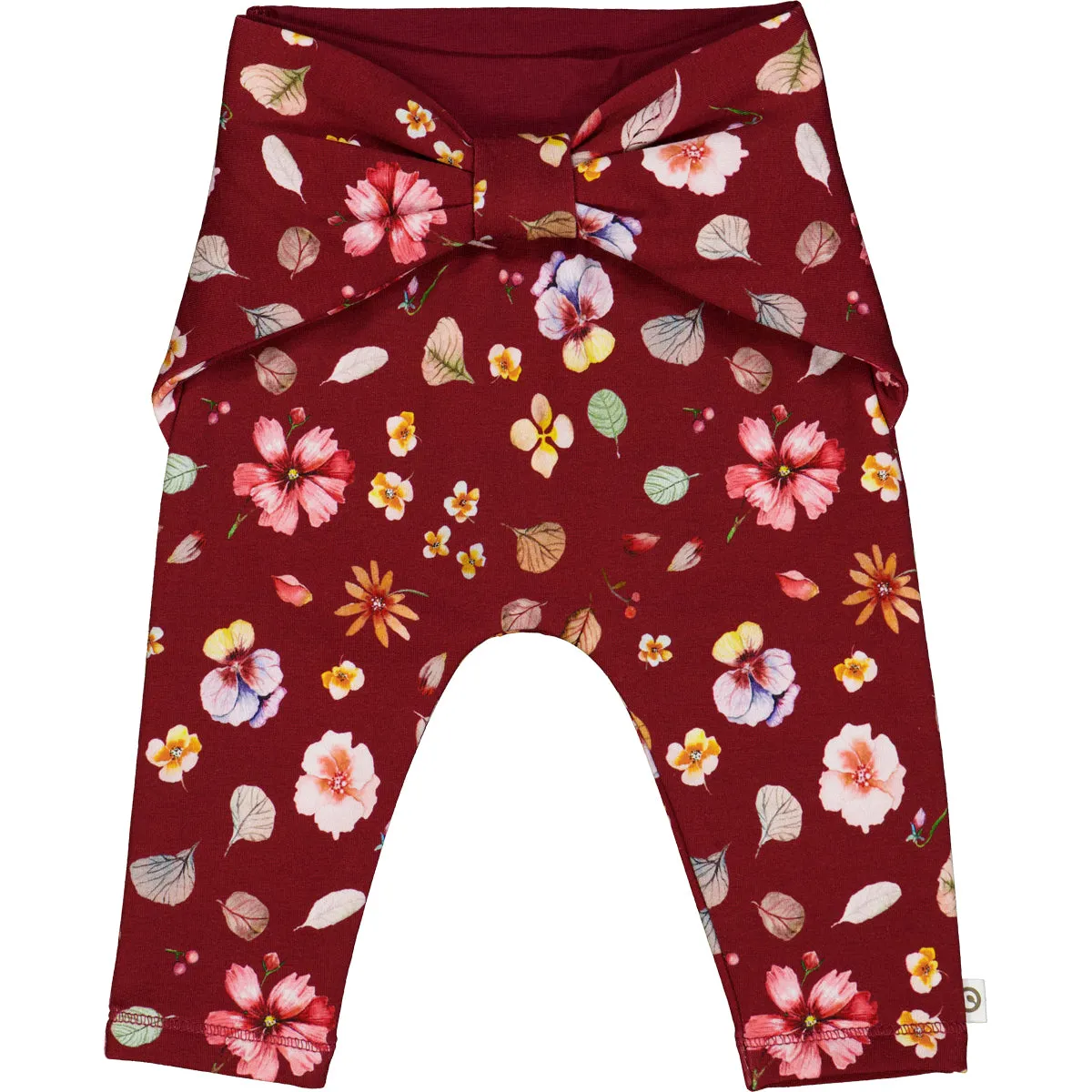 Dazzle Bow Pant, Cabernet/Nightingale