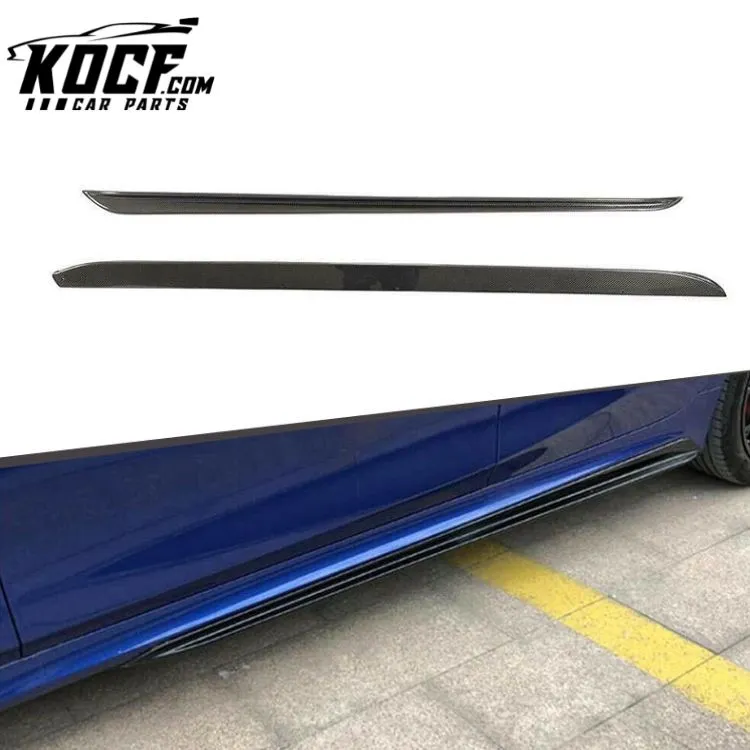 Factory supply wholesale MP M Performance side skirts extensions body kits for BMW 3 series G20 2019 