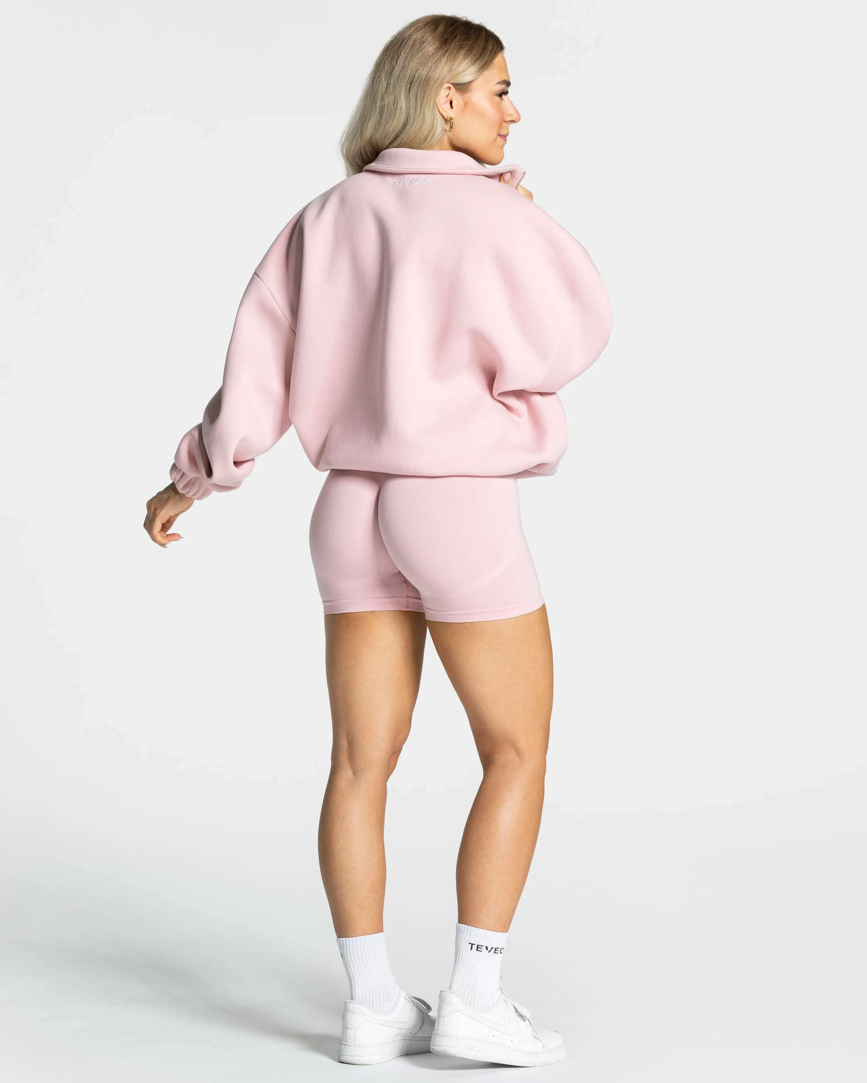 Femme Half Zip Sweater "Rosa"