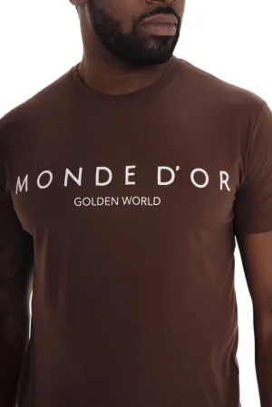 Fitted Men's Chocolate T-Shirt