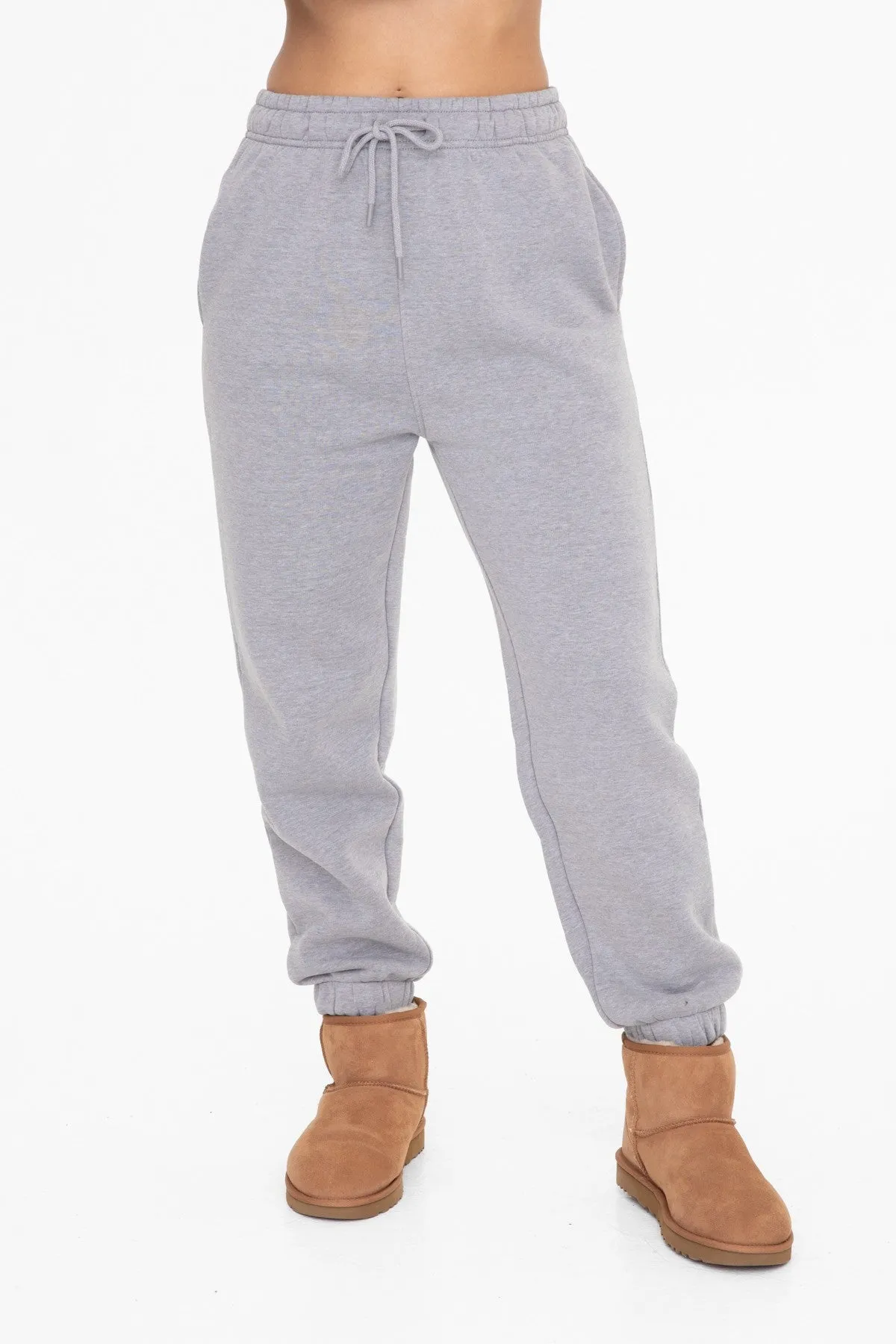 Fleece Billow Jogger Pants- 2 Colors!