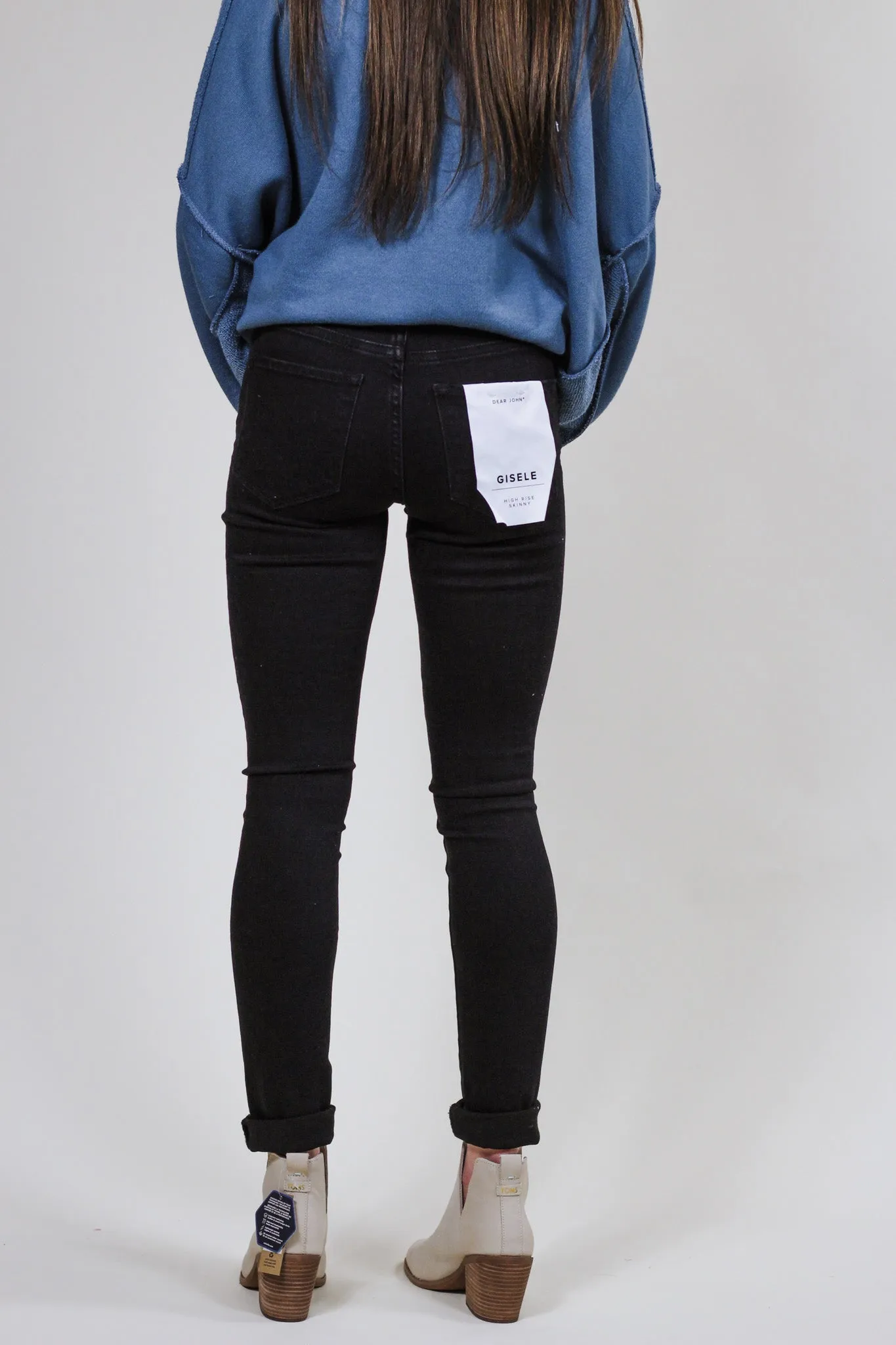 Gisele High Rise Skinny Jeans By Dear John Bag