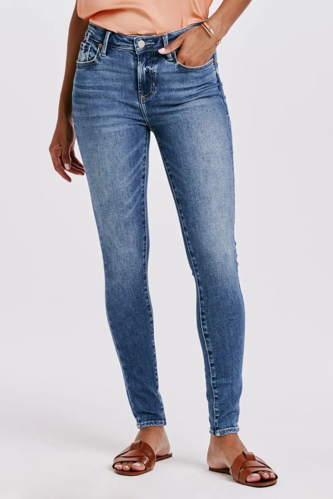 GISELE HIGH RISE SKINNY JEANS MANATIBA