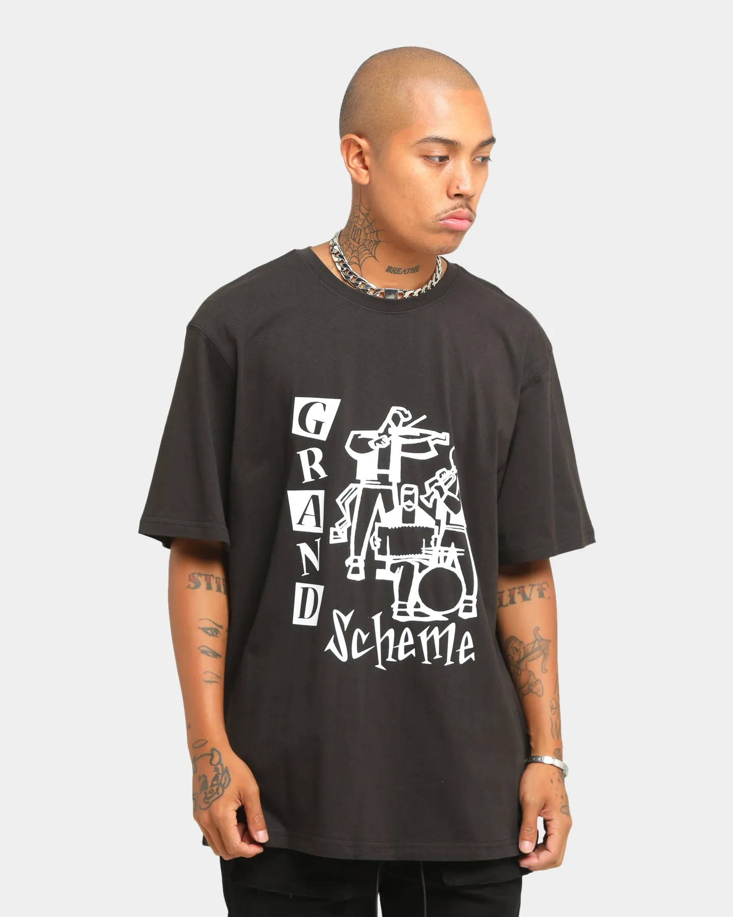 Grand Scheme Band Short Sleeve T-Shirt Black