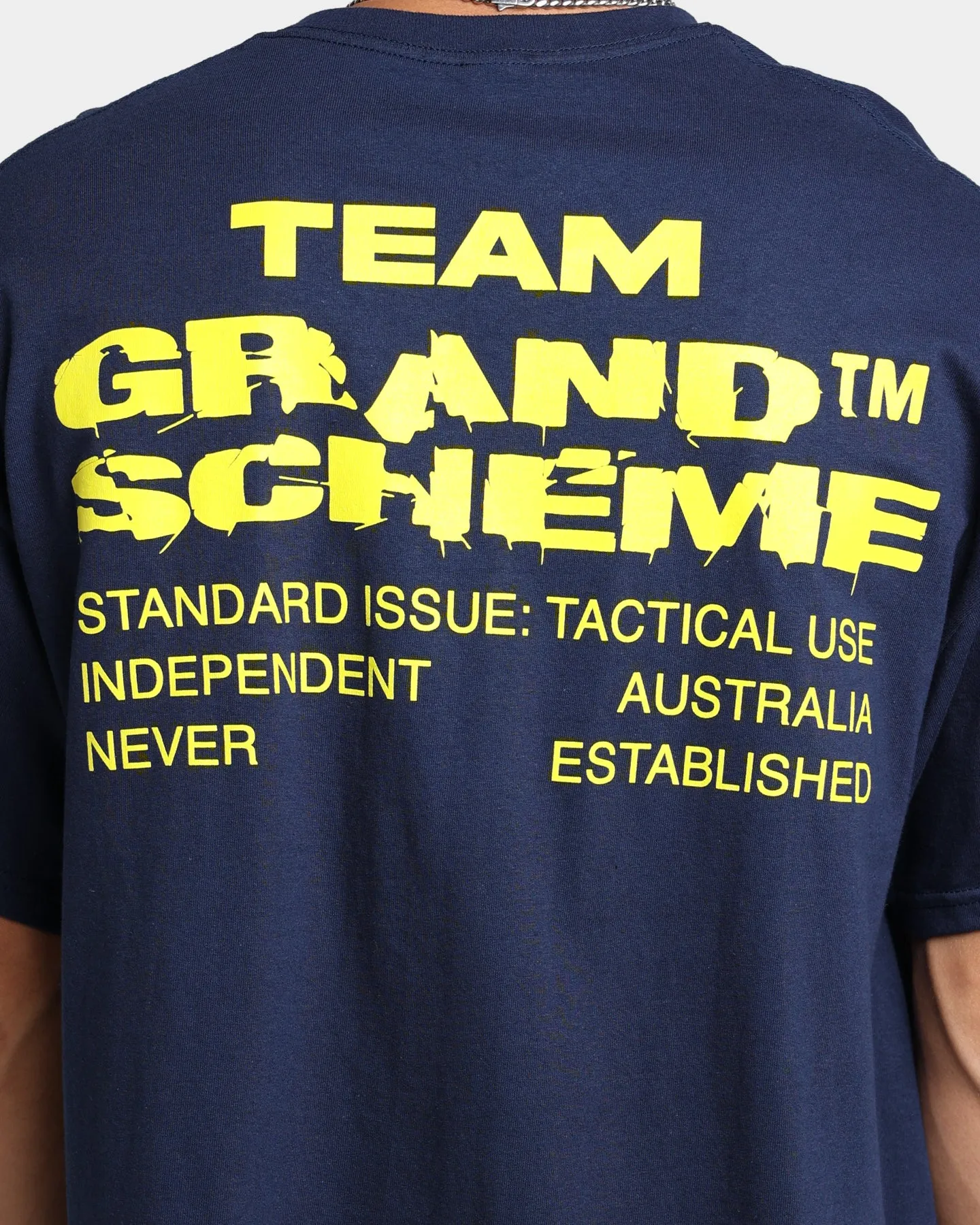 Grand Scheme Team T-Shirt Navy