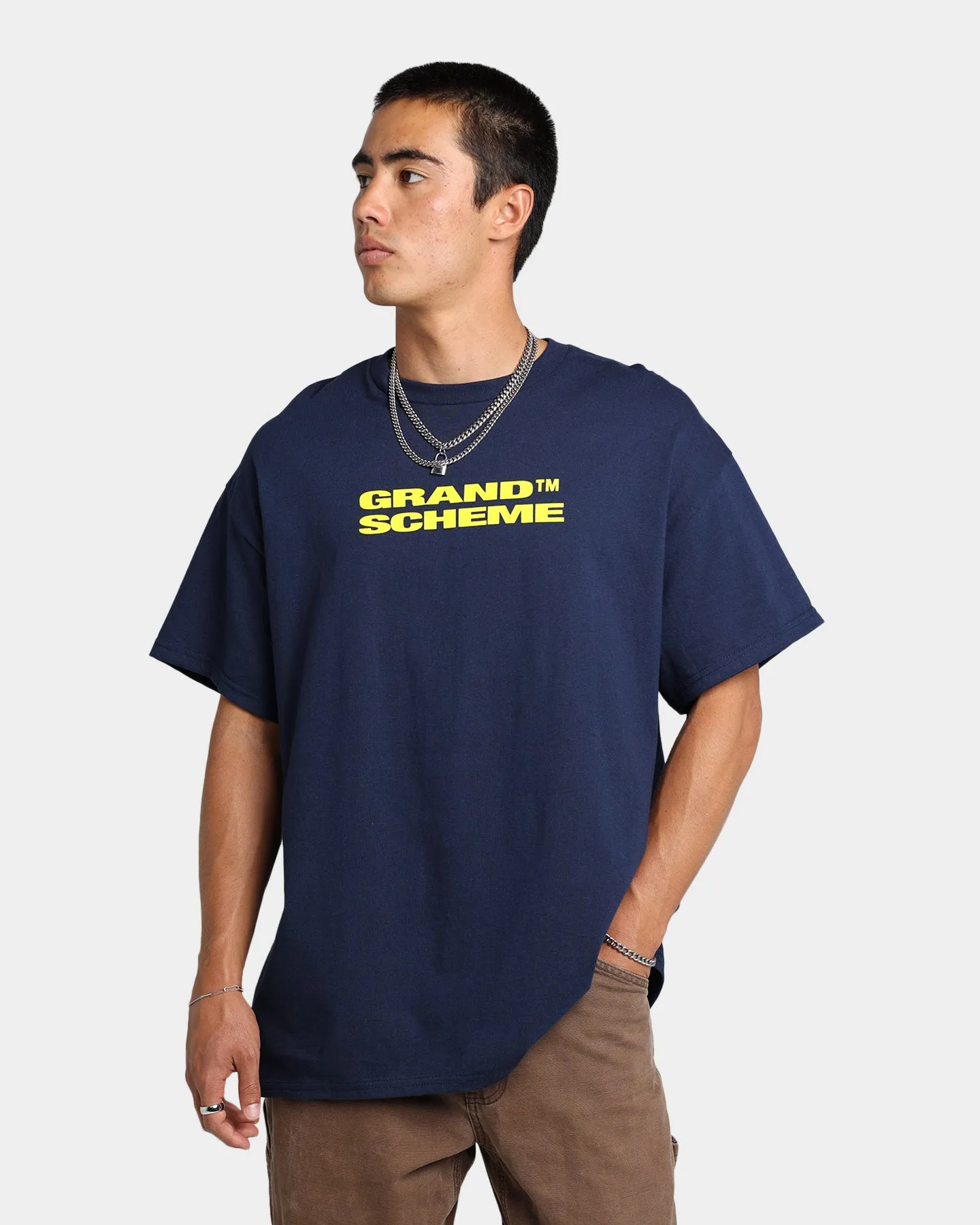 Grand Scheme Team T-Shirt Navy