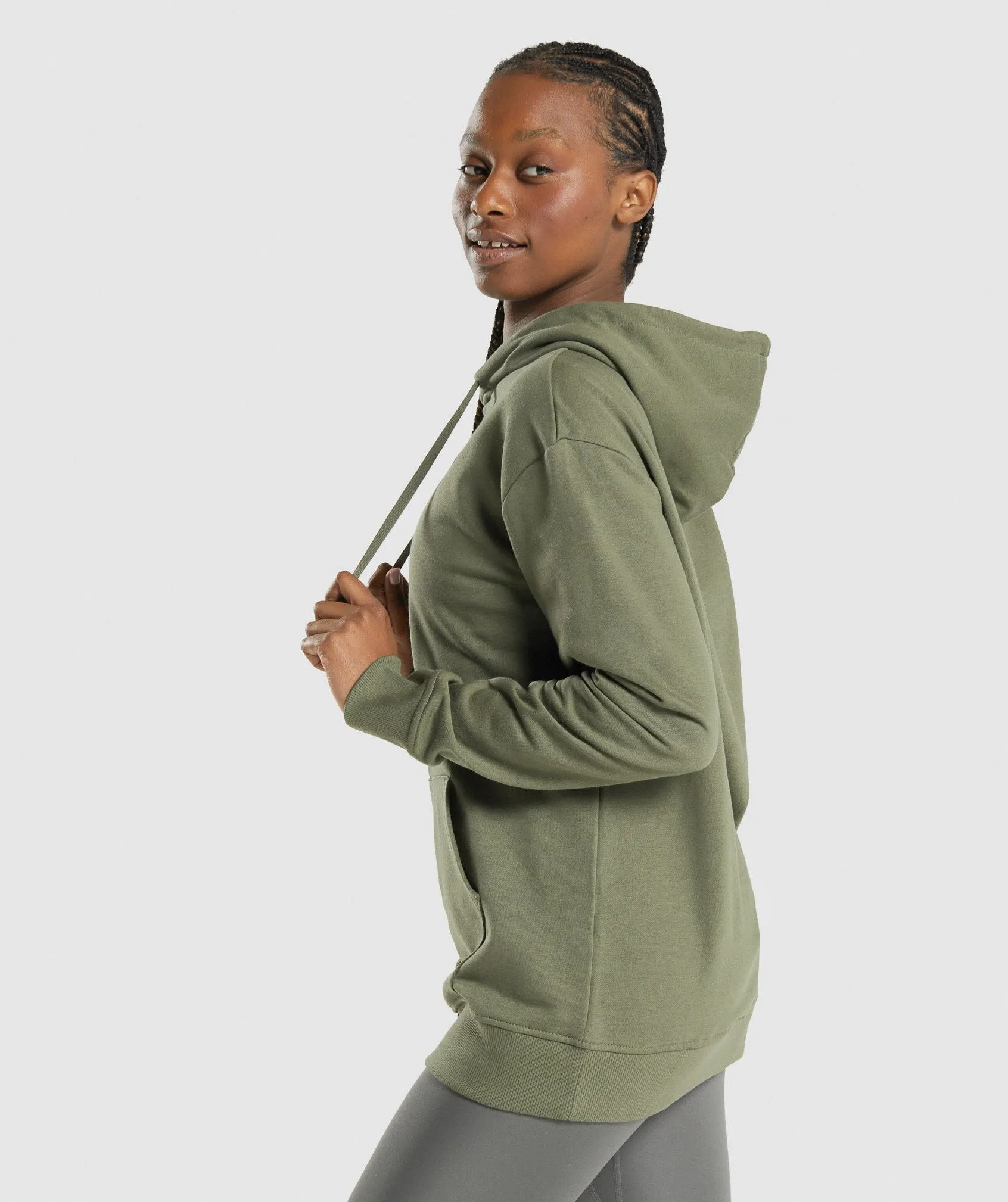 Gymshark Training Oversized Hoodie - Green