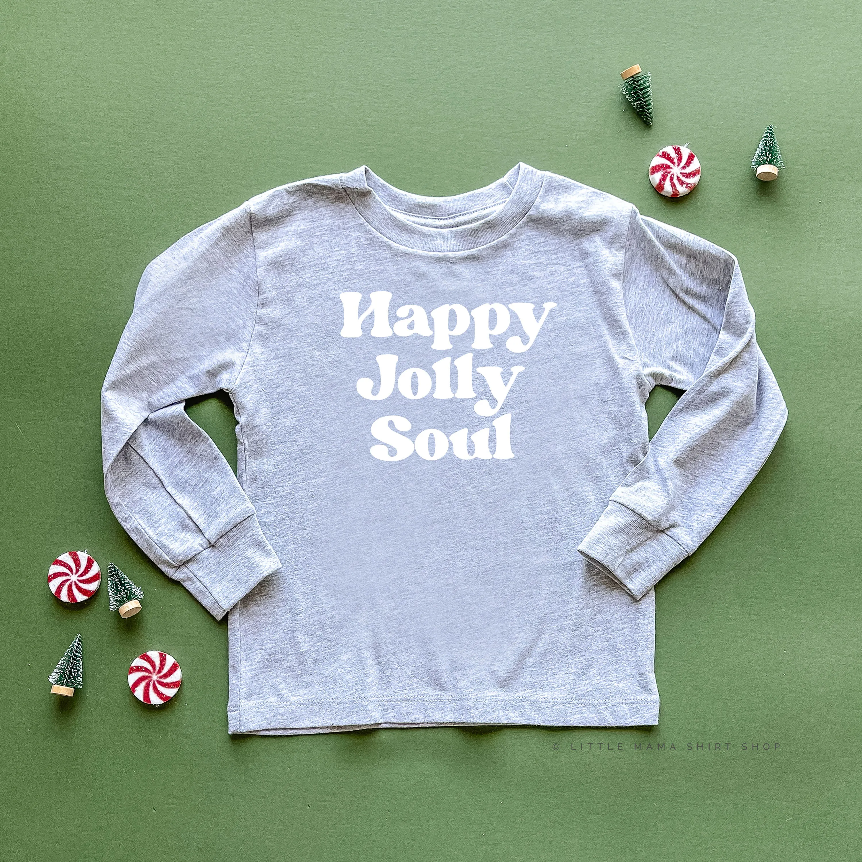 Happy Jolly Soul - Child LONG SLEEVE Tee