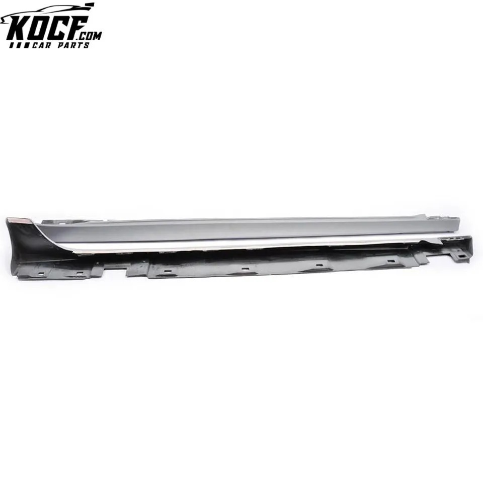 High Quality PU Material RS7 Style A7 Side Skirt For AUDI A7 Coupe 11-14