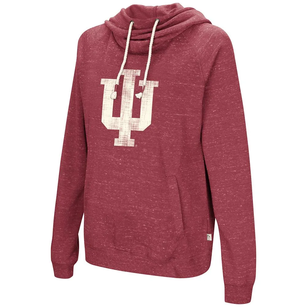 Indiana Hoosiers Colosseum WOMEN'S Crimson Ultra Soft Hoodie Sweatshirt