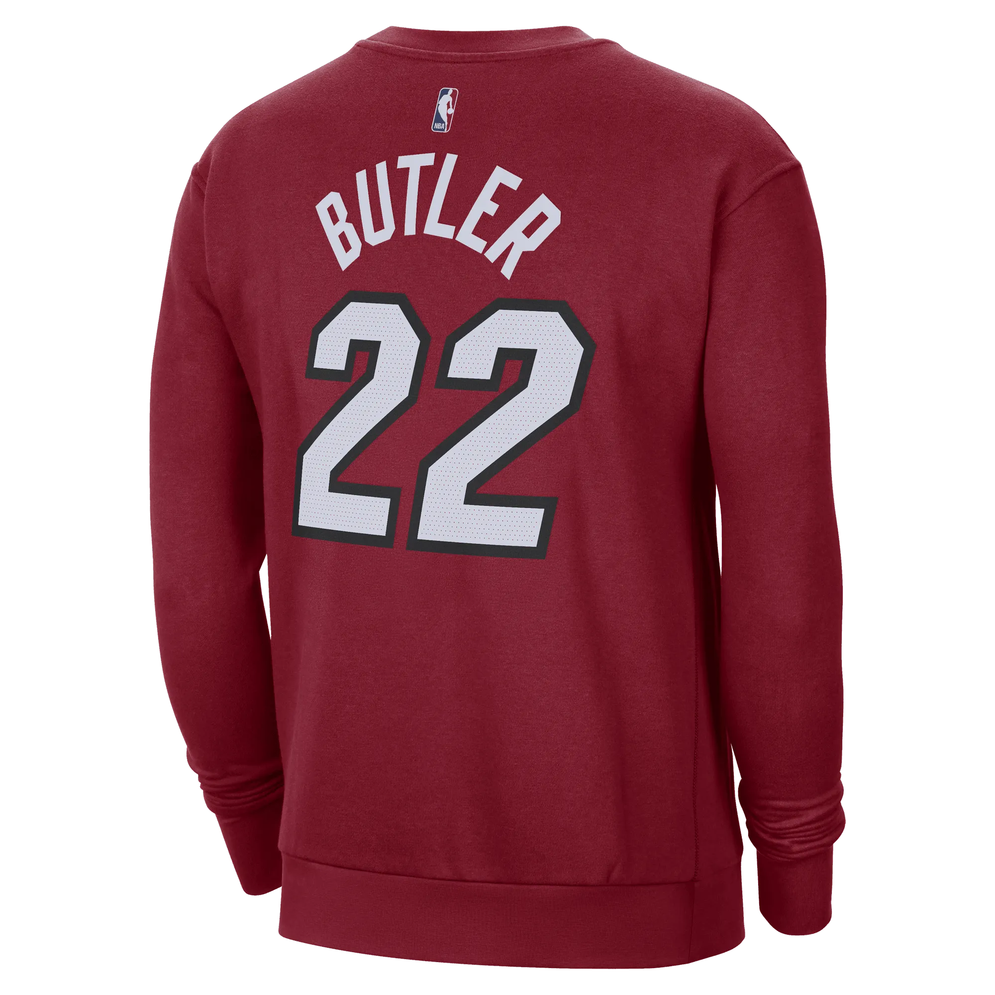 Jimmy Butler Jordan Brand Statement Red Name & Number Crewneck