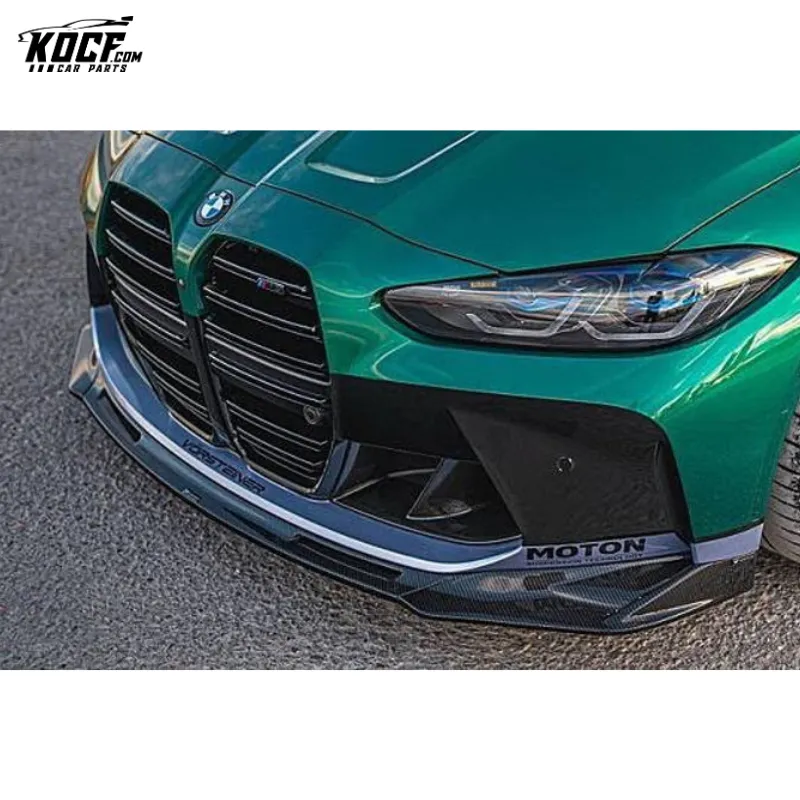 M3 G80 g82 M4 Aero kit V-style Carbon Fiber Front Grille Lip Spoiler Side Skirts For BMW G80 M3 G82 M4 2021