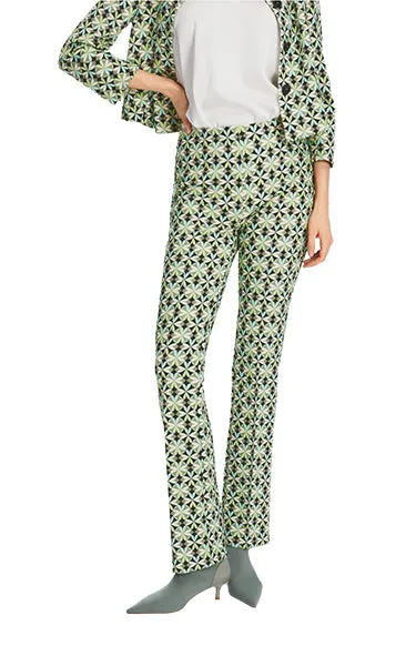 Marccain Mint Floral Pants