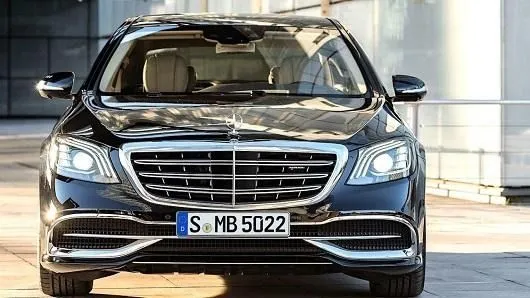 Maybach S450 Style Body Kit w/ LED Headlights & Taillights for Mercedes-Benz W222 S-Class 2013 