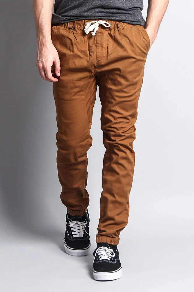 Men's Slant-Pocket Skinny Joggers