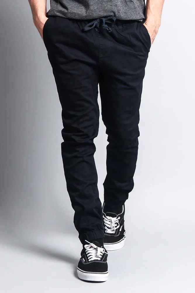 Men's Slant-Pocket Skinny Joggers