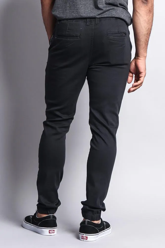 Men's Slant-Pocket Skinny Joggers