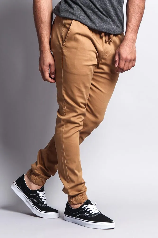 Men's Slant-Pocket Skinny Joggers