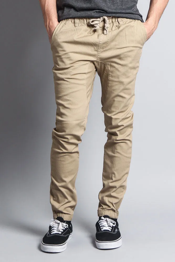 Men's Slant-Pocket Skinny Joggers