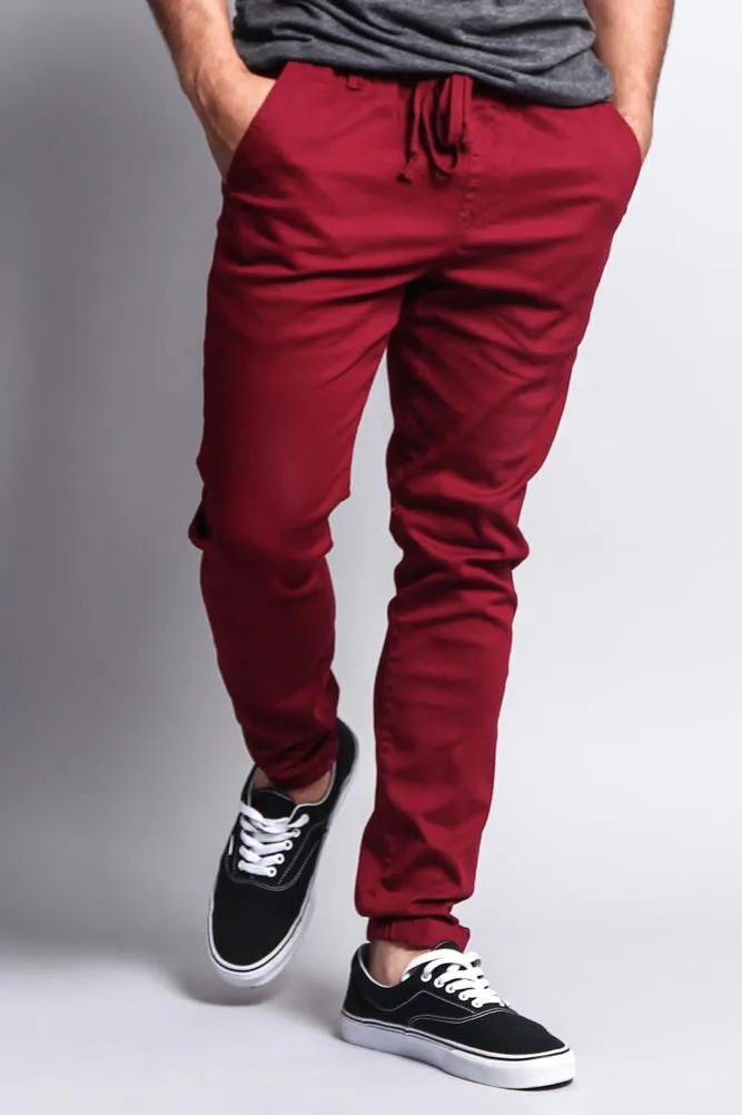 Men's Slant-Pocket Skinny Joggers