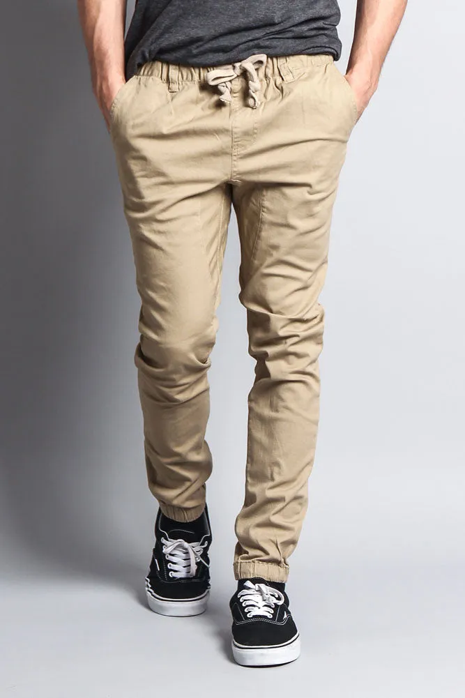 Men's Slant-Pocket Skinny Joggers