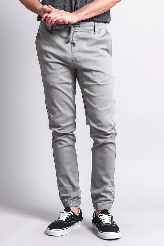 Men's Slant-Pocket Skinny Joggers