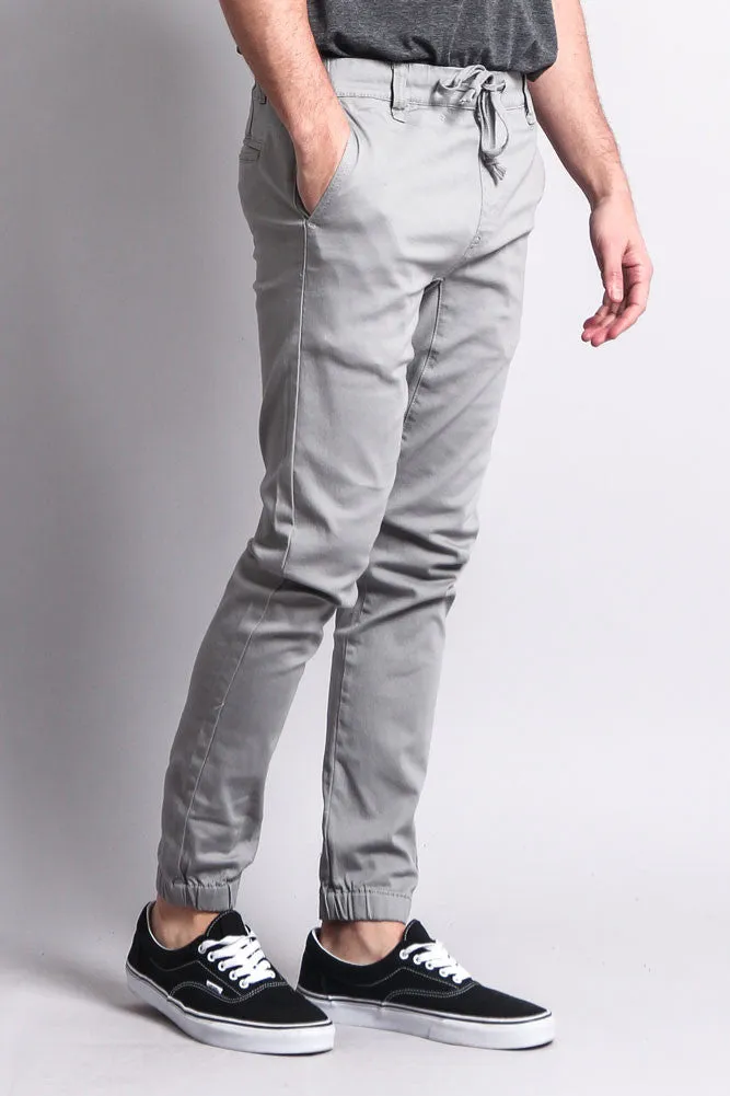 Men's Slant-Pocket Skinny Joggers