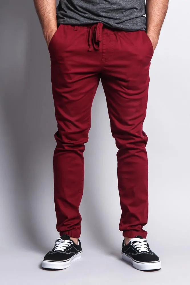 Men's Slant-Pocket Skinny Joggers