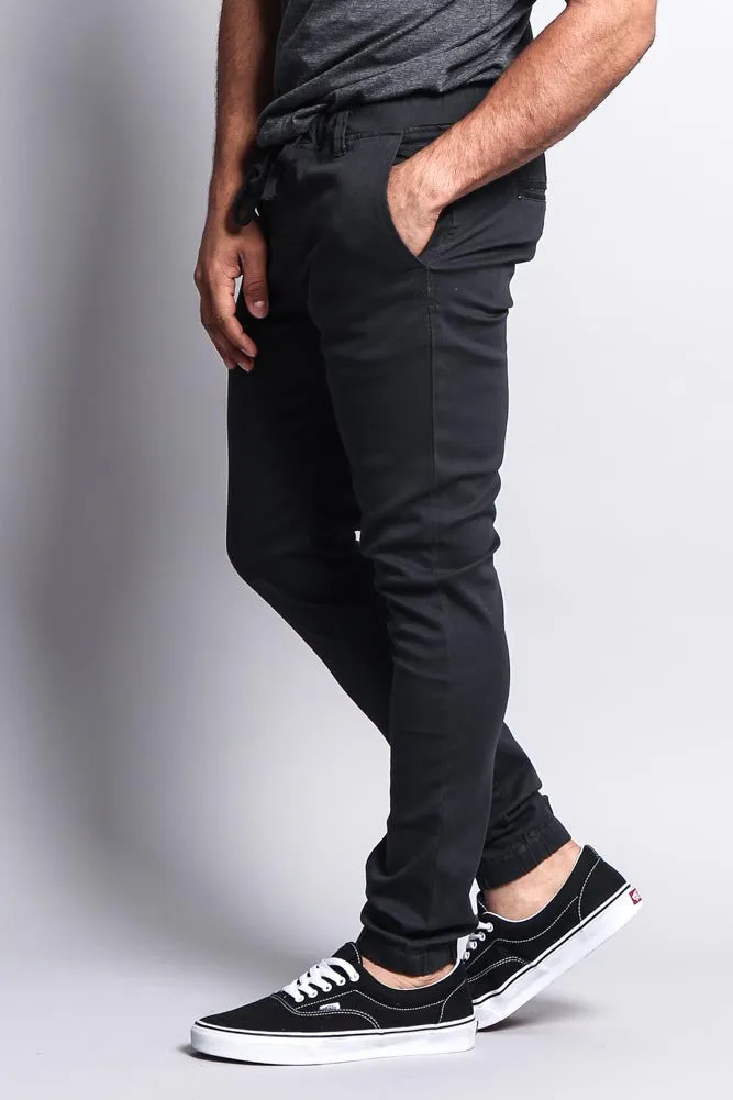 Men's Slant-Pocket Skinny Joggers