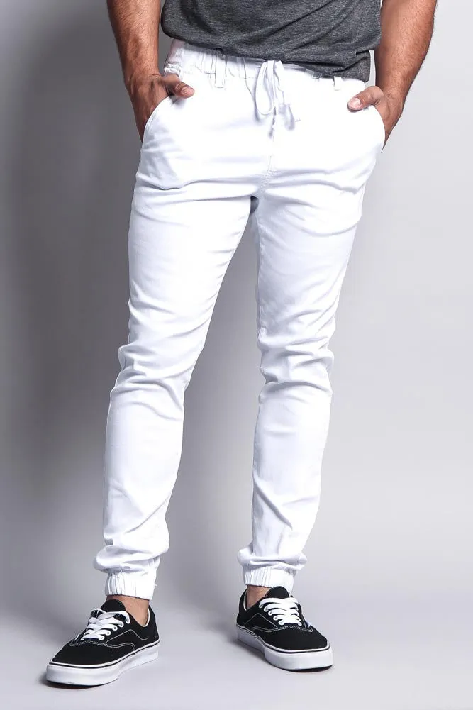 Men's Slant-Pocket Skinny Joggers